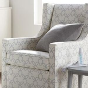 Disney x Ethan Allen Glimmer Knit Pillow Silver Metallic *PAIR*